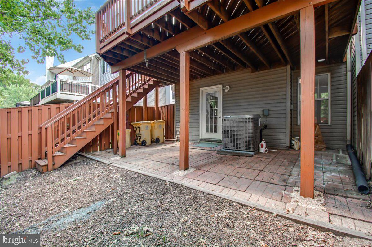 2207 Commissary Circle Odenton, MD 21113 - Photo 47 of 50 a view of a house with wooden deck