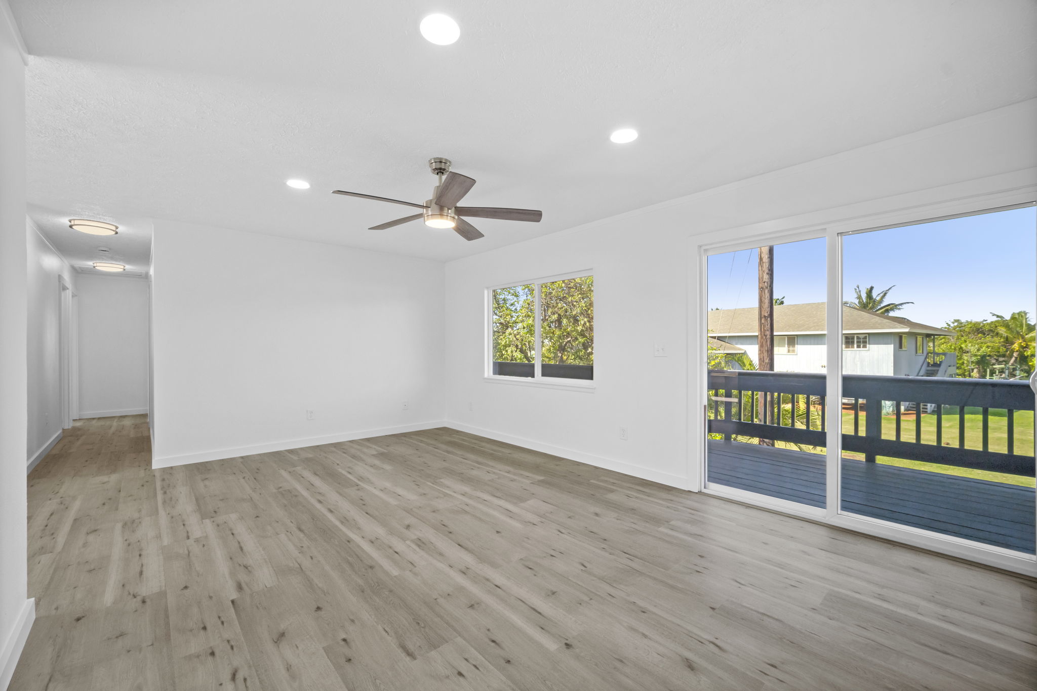 4431 Iona Road Hanapepe, HI 96705 - Photo 7 of 20 a view of an empty room with a window