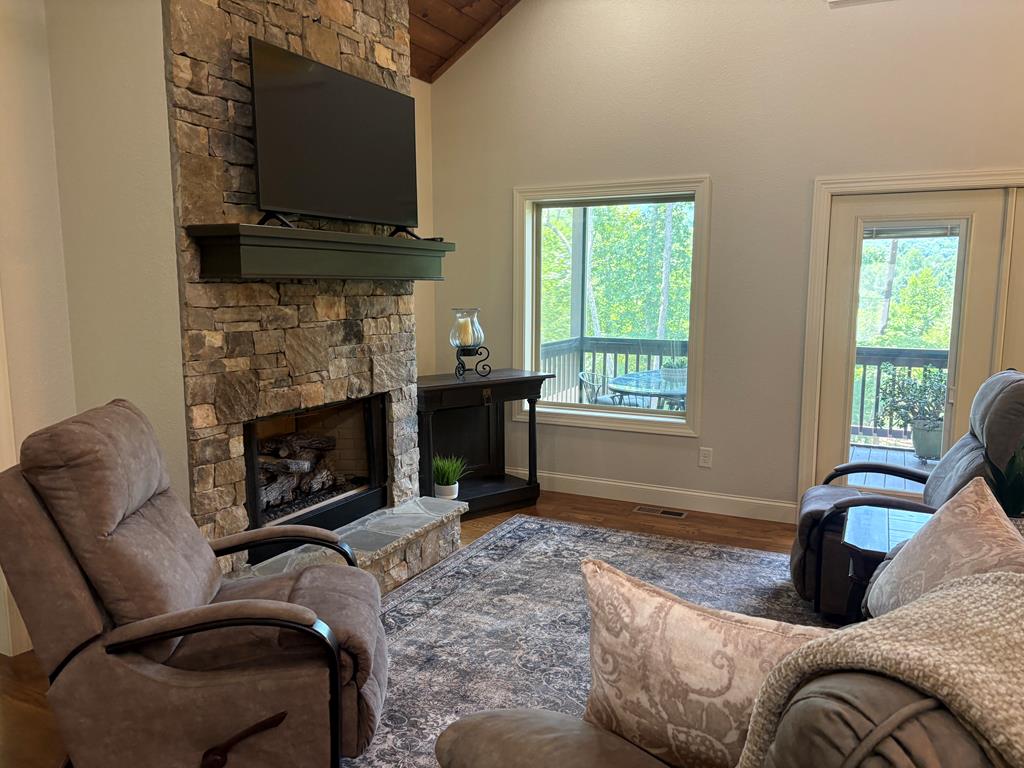 2068 Gallatin Road Young Harris, GA 30582 - Photo 6 of 53 Porch off Great Room with View