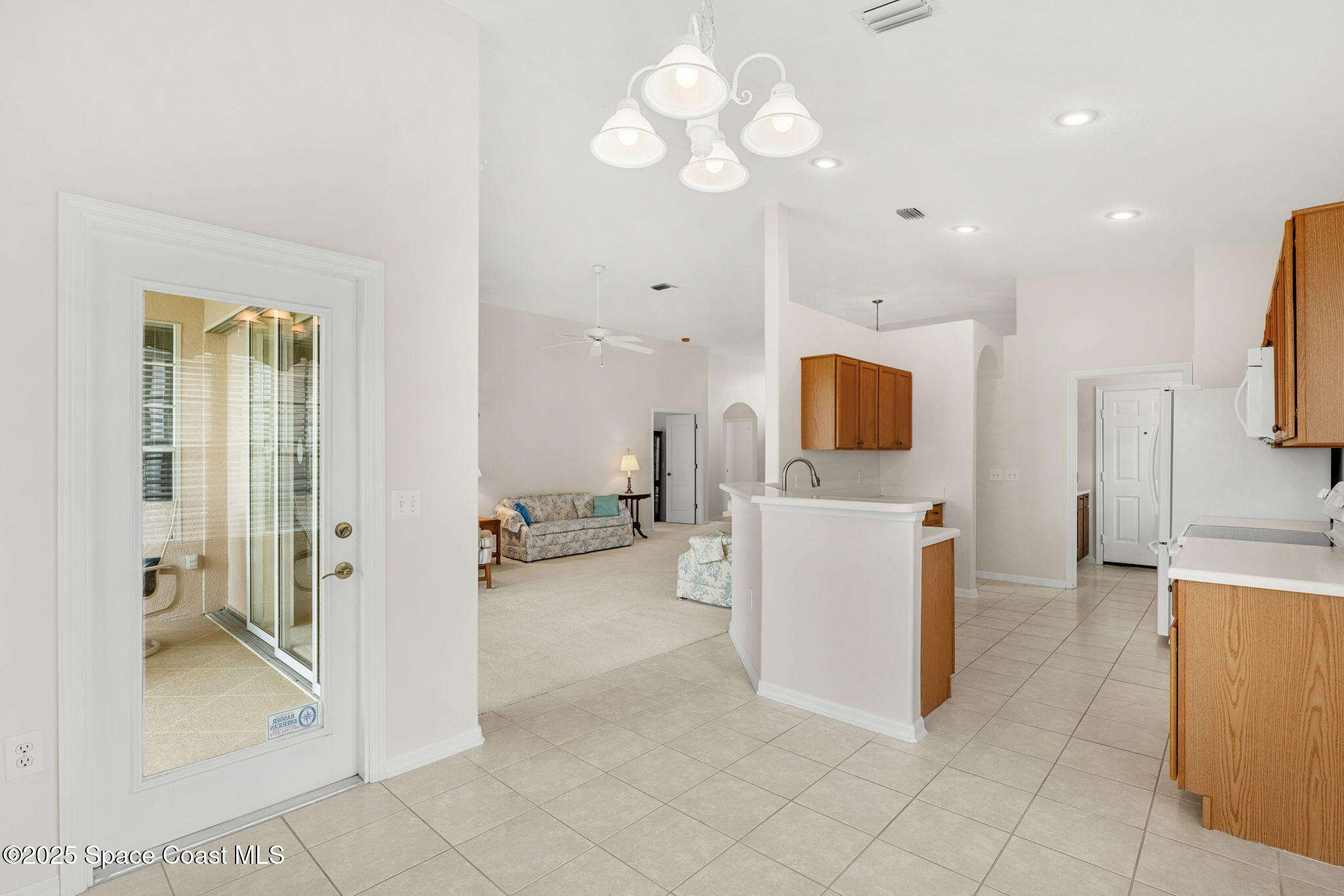 4882 Worthington Circle Rockledge, FL 32955 - Photo 10 of 41 Breakfast nook looking toward kitchen