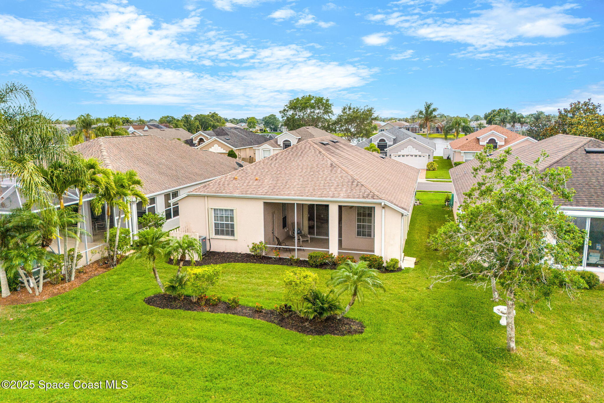 4882 Worthington Circle Rockledge, FL 32955 - Photo 27 of 41 An aerial view of the home