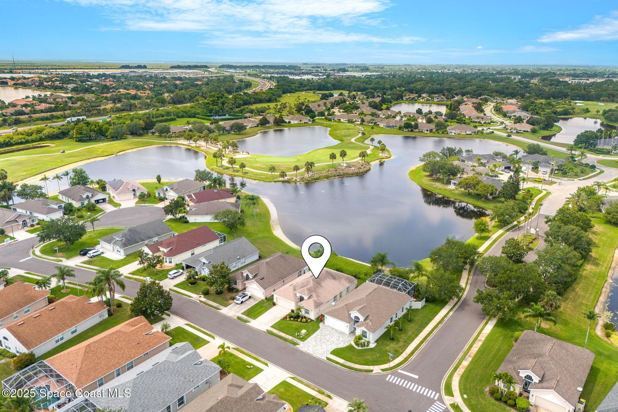 4882 Worthington Circle Rockledge, FL 32955 - Photo 31 of 41 An aerial view