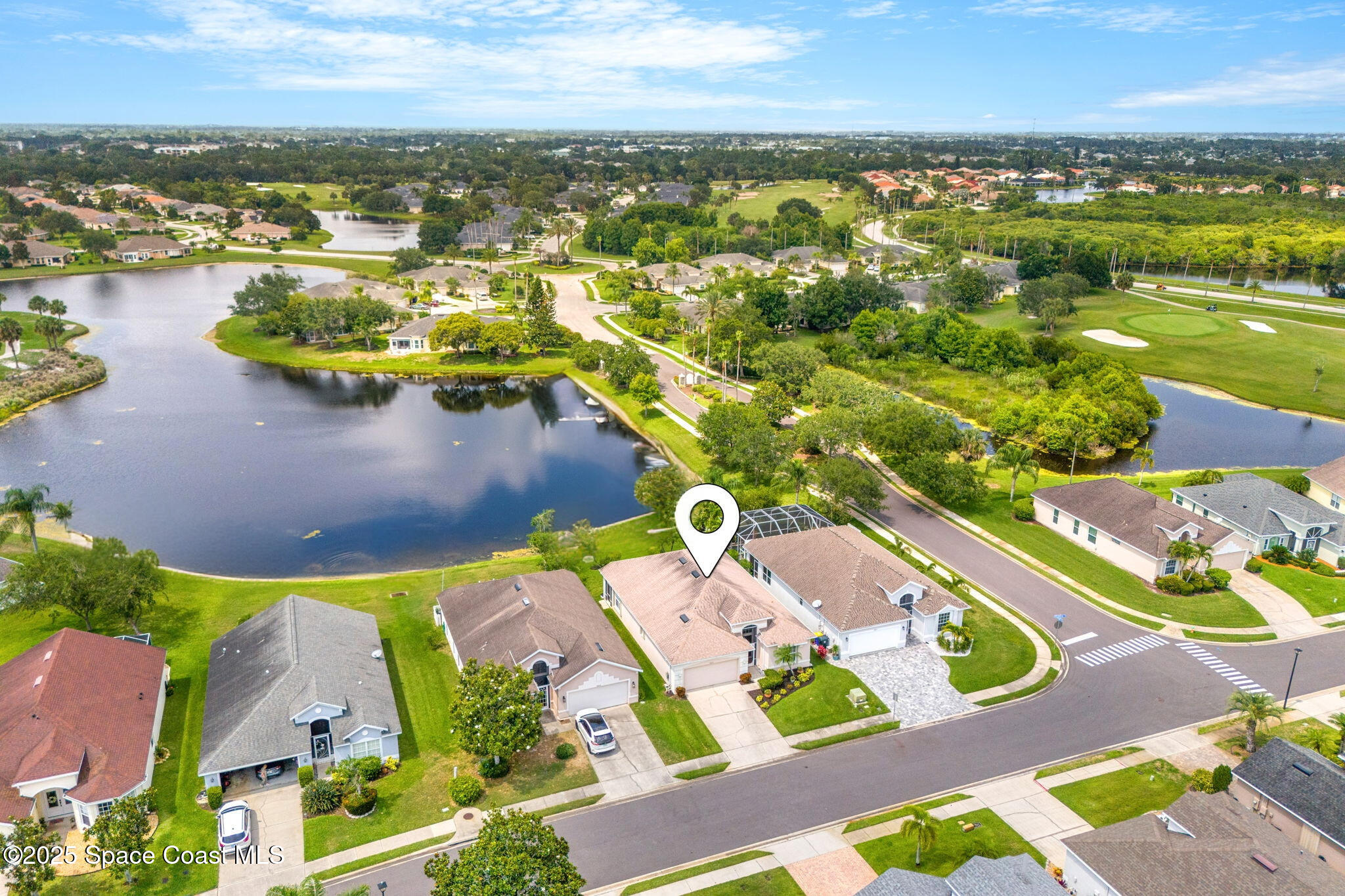 4882 Worthington Circle Rockledge, FL 32955 - Photo 32 of 41 An aerial view
