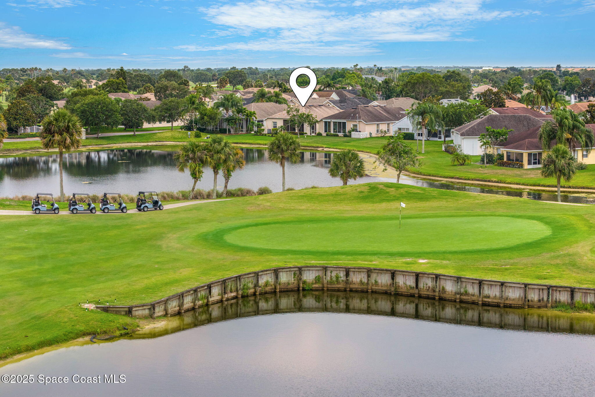 4882 Worthington Circle Rockledge, FL 32955 - Photo 38 of 41 Great view of the 7th hole