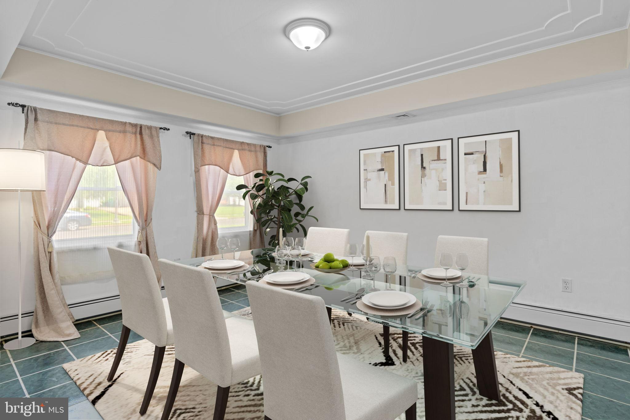 21 Mintleaf Road Levittown, PA 19056 - Photo 5 of 29 Elegant dining space with modern flair.