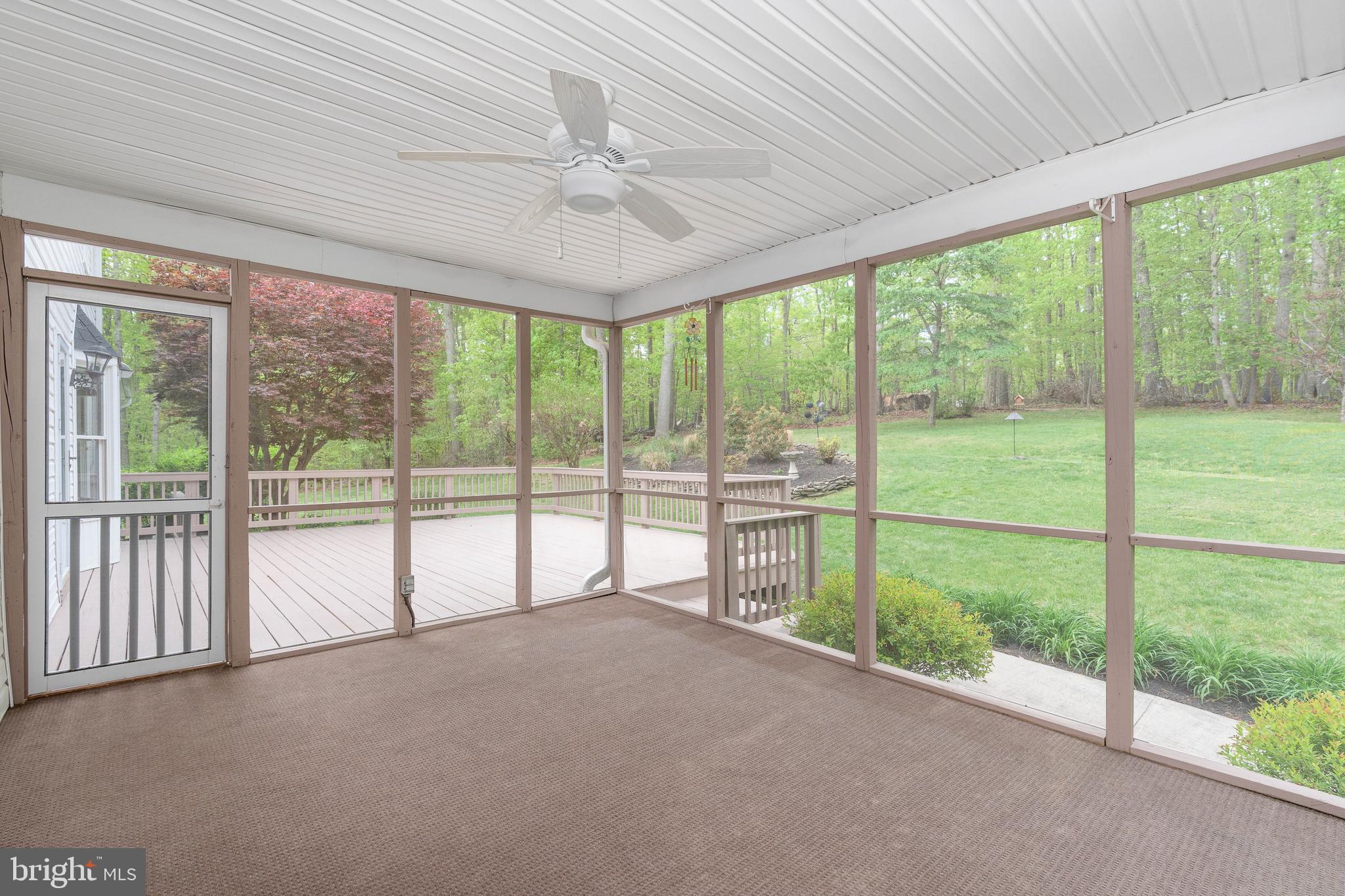 12446 Beaver Lodge Road Stafford, VA 22556 - Photo 60 of 74 Screened in Deck Off Of Family Room