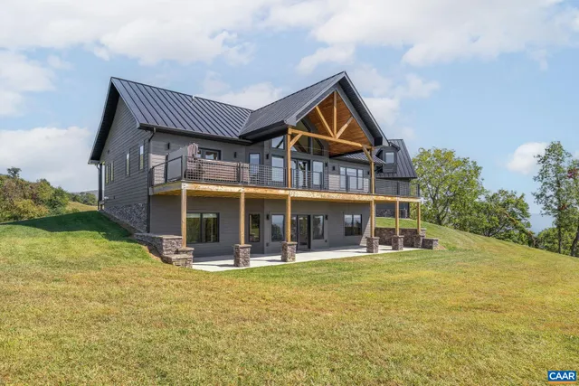 a view of outdoor space and deck