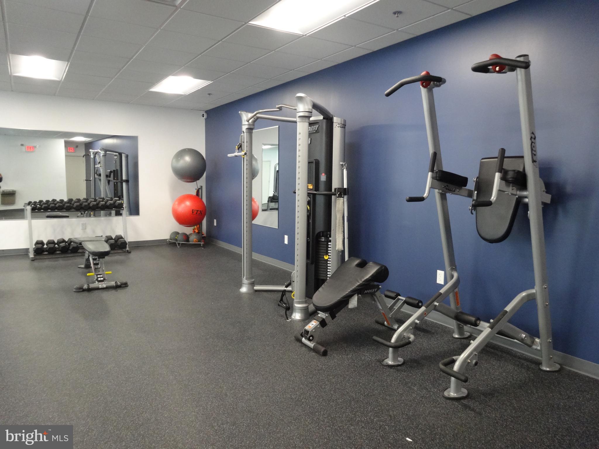 404 Fountain Street, Unit 307 Philadelphia, PA 19128 - Photo 15 of 15 a view of a room with gym equipment