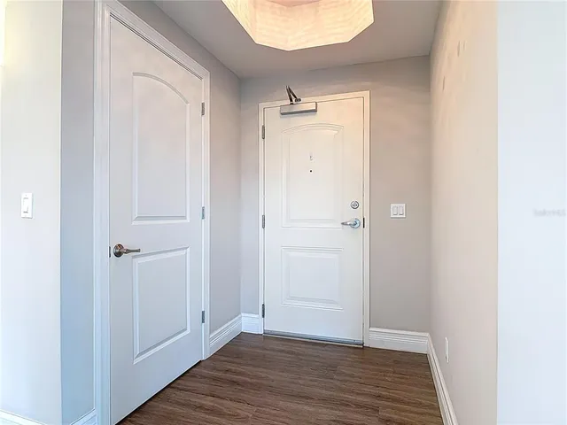 a view of a city with an ocean