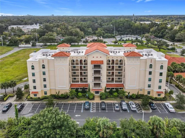 a view of a city with tall buildings