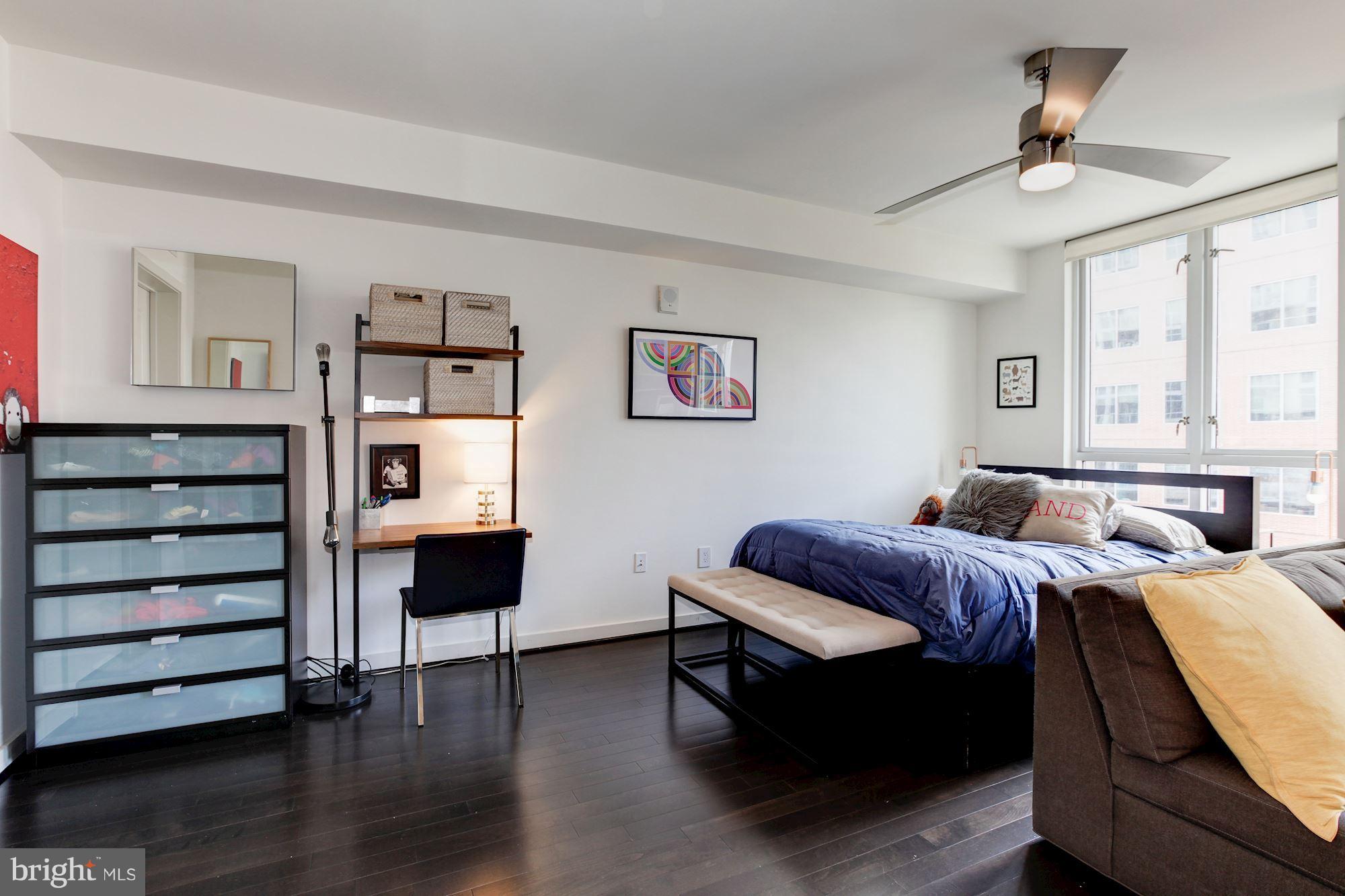 1025 First Street Southeast, Unit 507 Washington, DC 20003 - Photo 5 of 12 Spacious Bedroom Area