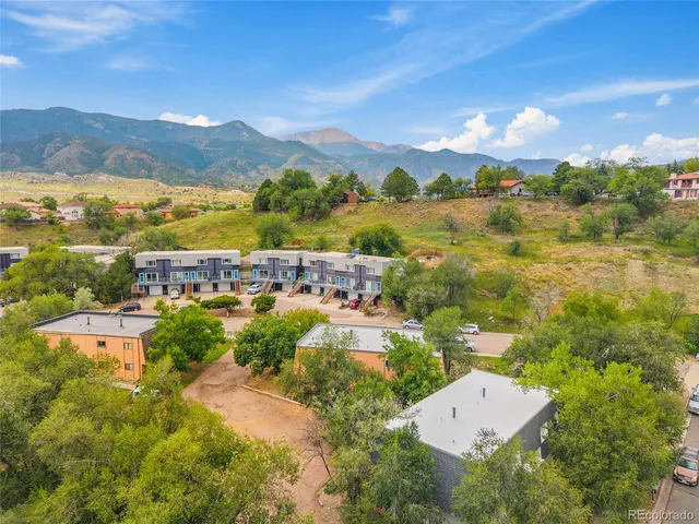 a view of lake and mountain
