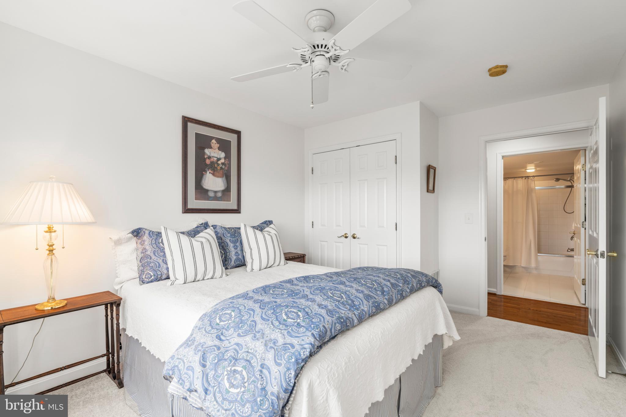 12246 Roundwood Road, Unit 507 Lutherville-Timonium, MD 21093 - Photo 37 of 58 Double Closet & Ceiling Fan
