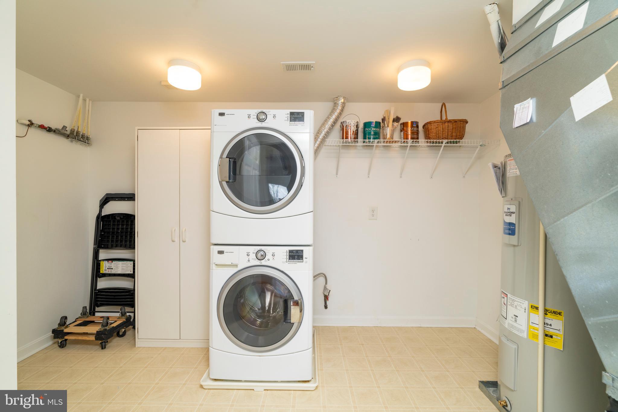12246 Roundwood Road, Unit 507 Lutherville-Timonium, MD 21093 - Photo 44 of 58 Laundry Utility Room w/Tons of Storage Space!!