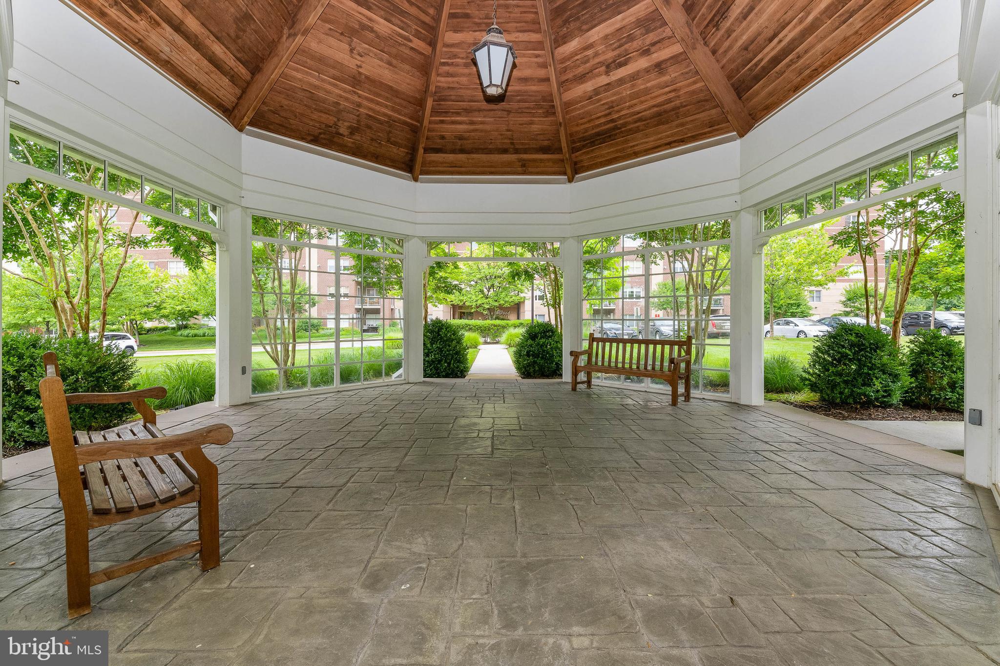 12246 Roundwood Road, Unit 507 Lutherville-Timonium, MD 21093 - Photo 54 of 58 Insde the Gazebo