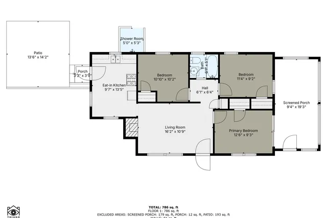 a picture of a floor plan