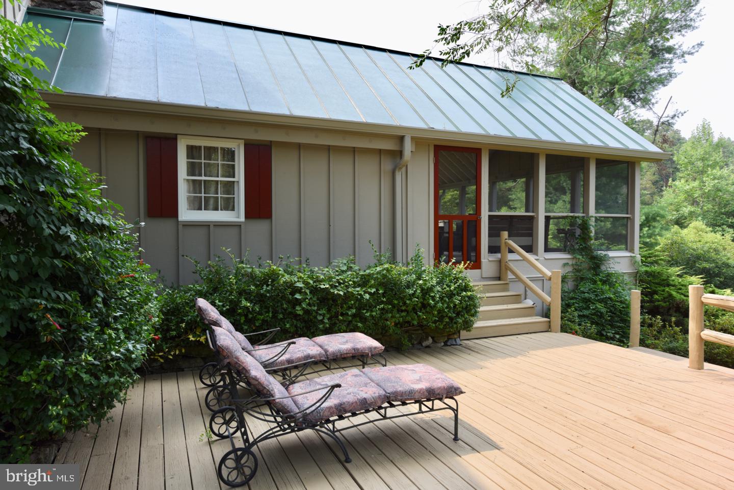 15 Laurel Mills Road Castleton, VA 22716 - Photo 20 of 28 Deck and Screened Porch