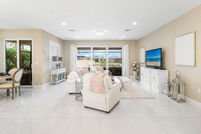 a view of sitting area