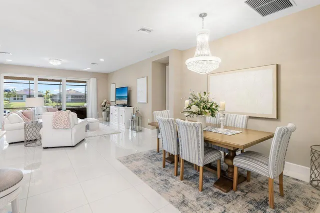 a view of lake from yard