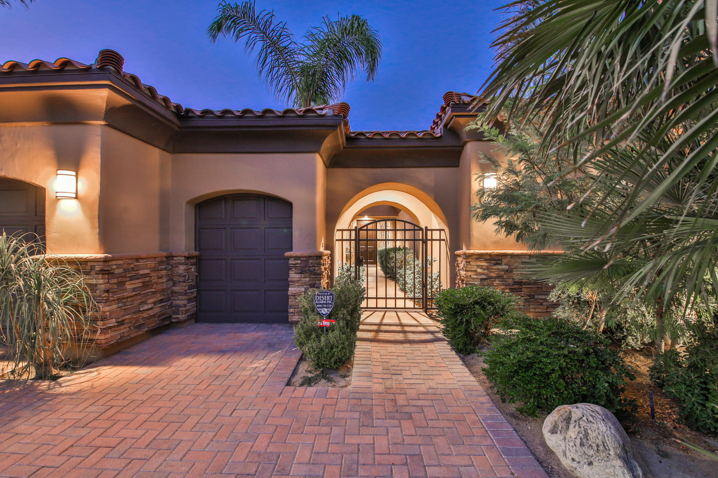 360 Loch Lomond Road Rancho Mirage, CA 92270 - Photo 68 of 76 a view of entryway with garden