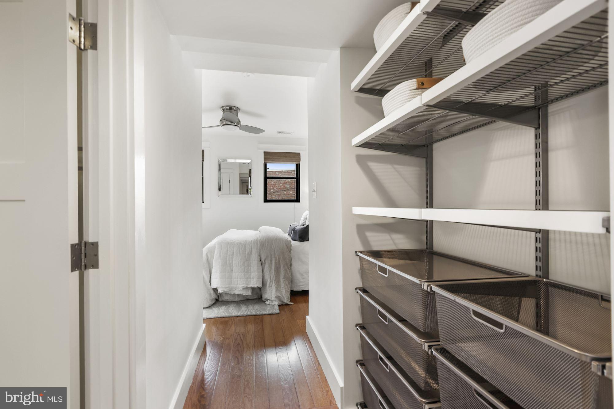 651 E Street Southeast Washington, DC 20003 - Photo 19 of 32 Built-in Dresser for Primary BR (across from MBA)