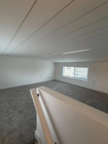 a view of empty room