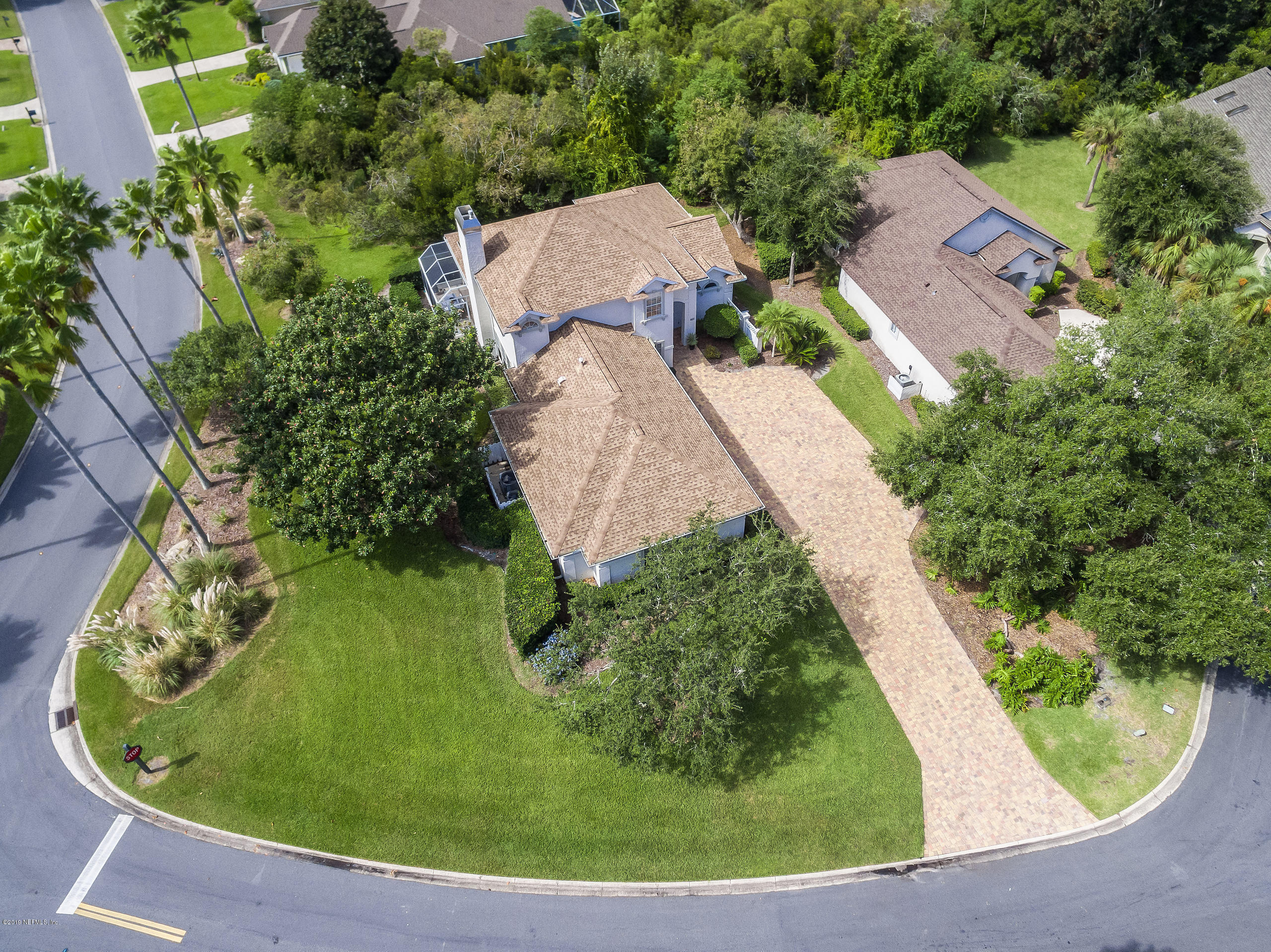 601 Teeside Court St. Augustine, FL 32080 - Photo 32 of 38 an aerial view of a swimming pool