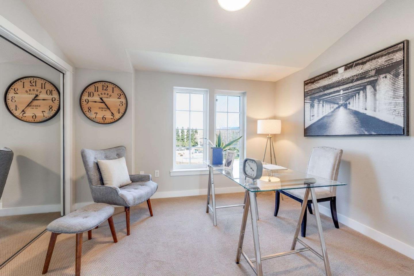 885 Frederick Commons San Jose, CA 95126 - Photo 24 of 30 a living room with furniture and a large window