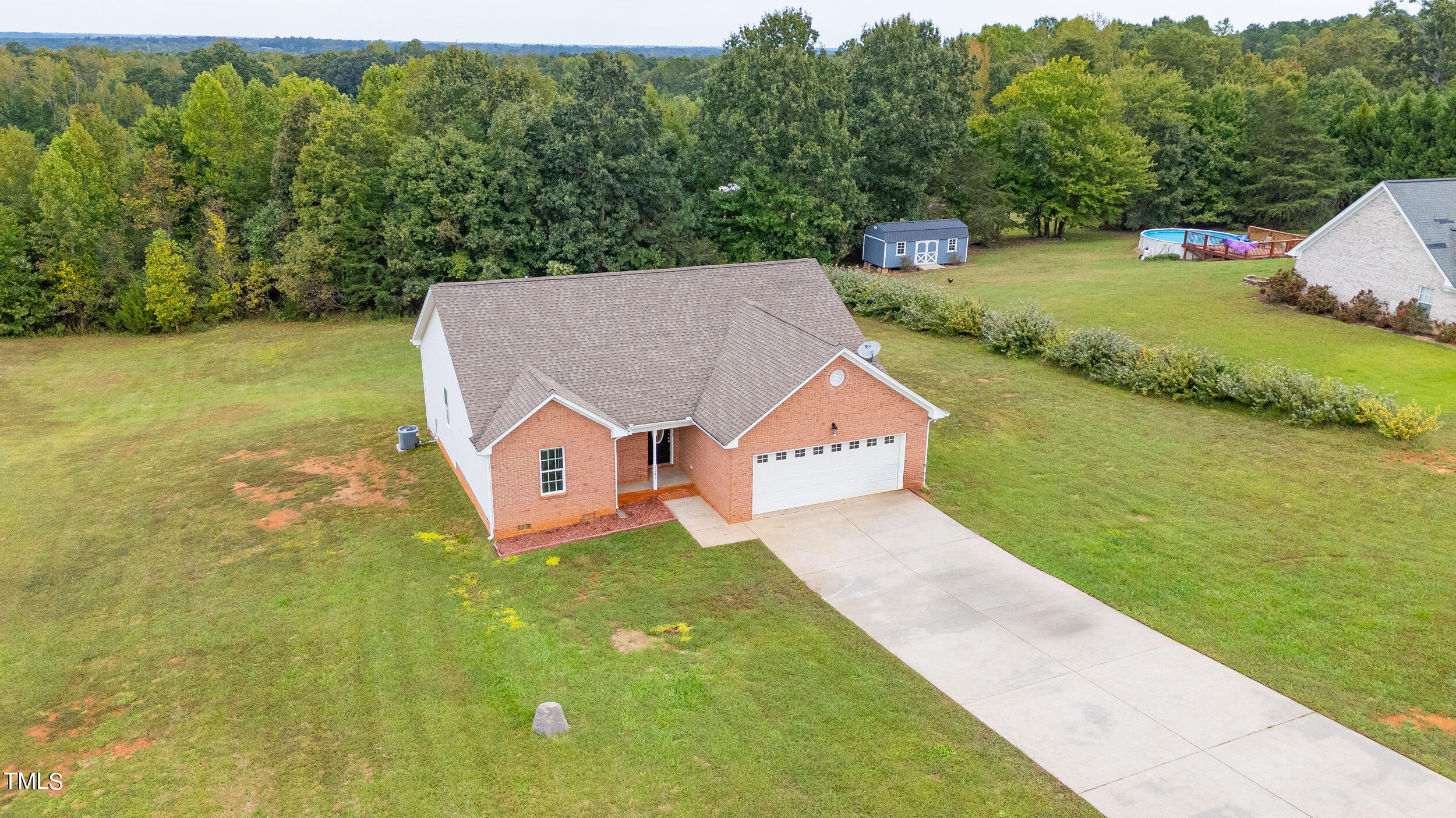7249 Union Camp Road Snow Camp, NC 27349 - Photo 44 of 49 Aerial 11 Left Frontal