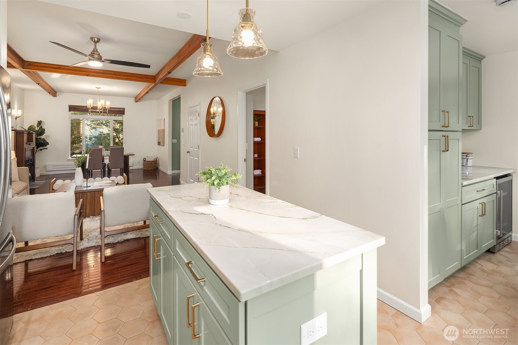 1629 22nd Avenue Seattle, WA 98122 - Photo 17 of 38 a bathroom with a sink a mirror and a bathtub