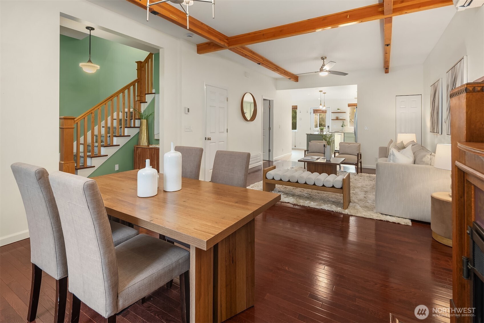 1629 22nd Avenue Seattle, WA 98122 - Photo 8 of 38 a living room with furniture and wooden floor