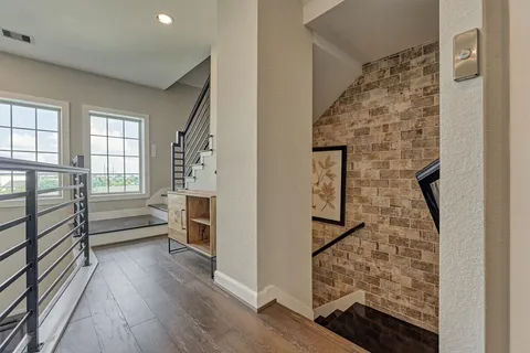 a view of a entryway in the house