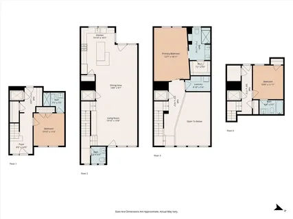 a picture of a floor plan