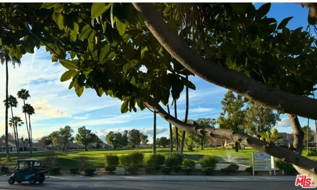 a view of a green field