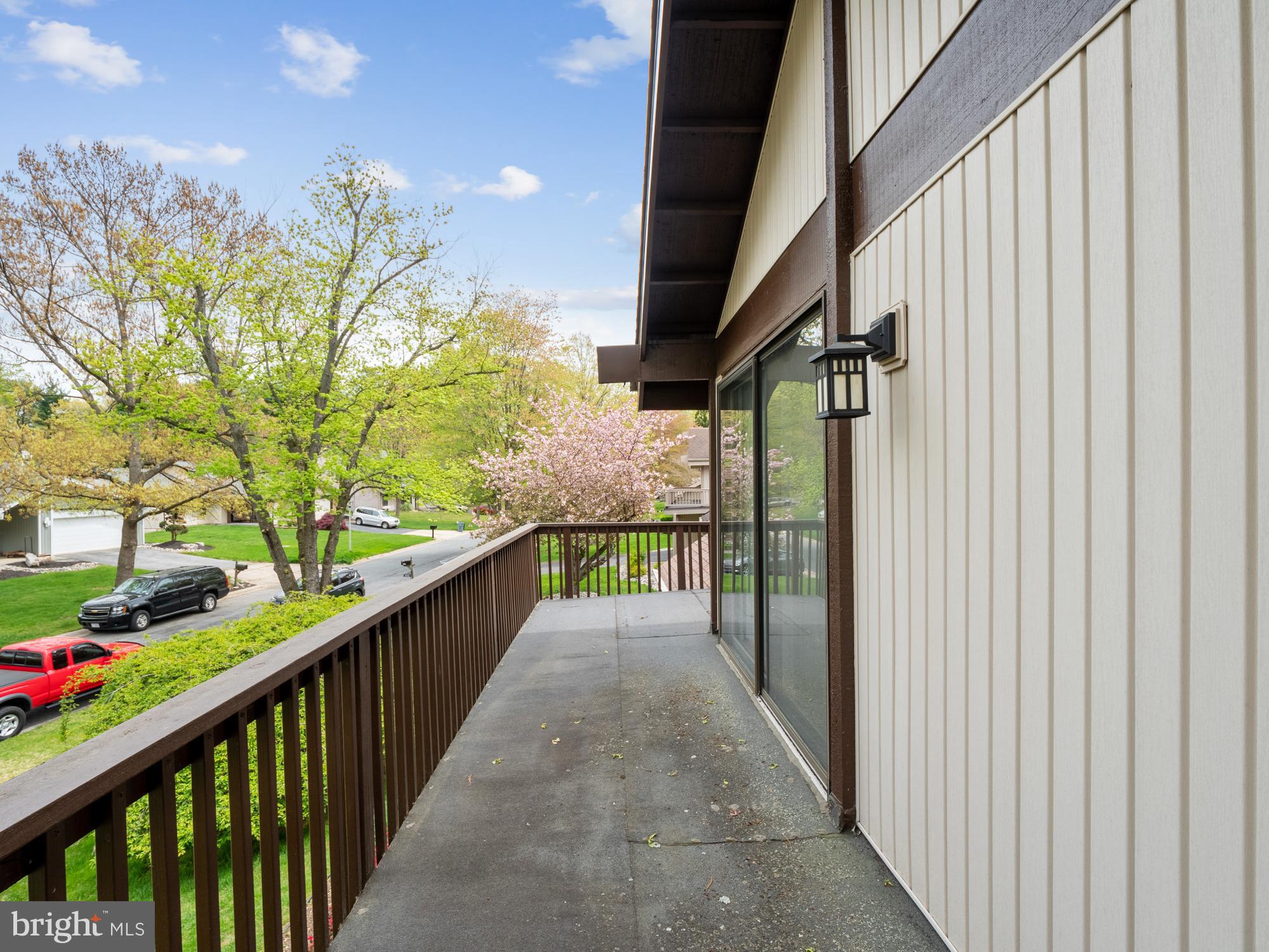 9140 Tulip Grove Road Gaithersburg, MD 20879 - Photo 17 of 32 Master Bedroom Balcony