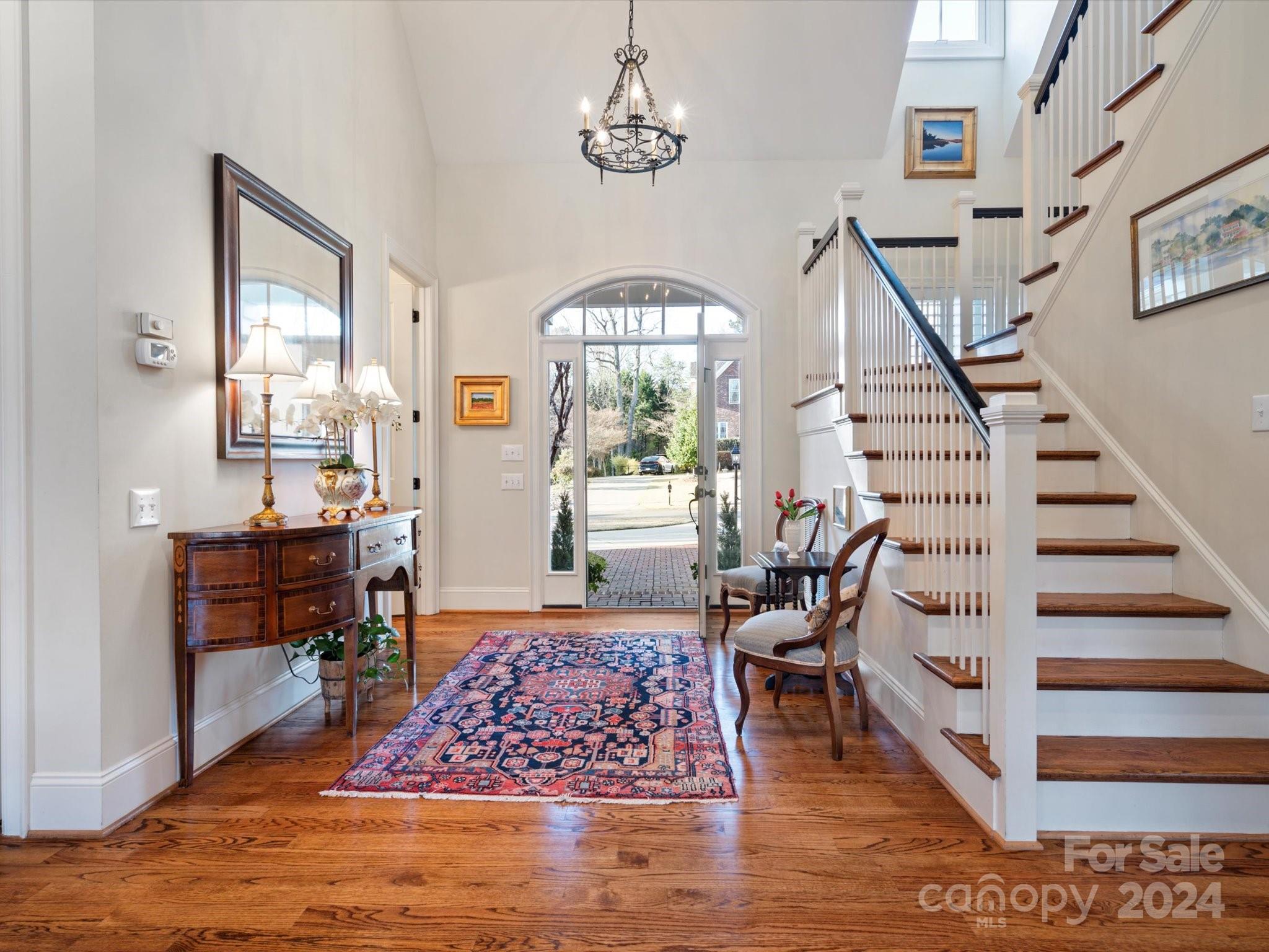 135 Spring Branch Road Fort Mill, SC 29715 - Photo 7 of 48 a living room with furniture and a wooden floor