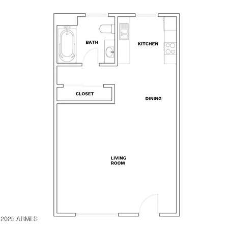 $880 | 1645 East Thomas Road, Unit STC, Phoenix, AZ 85016