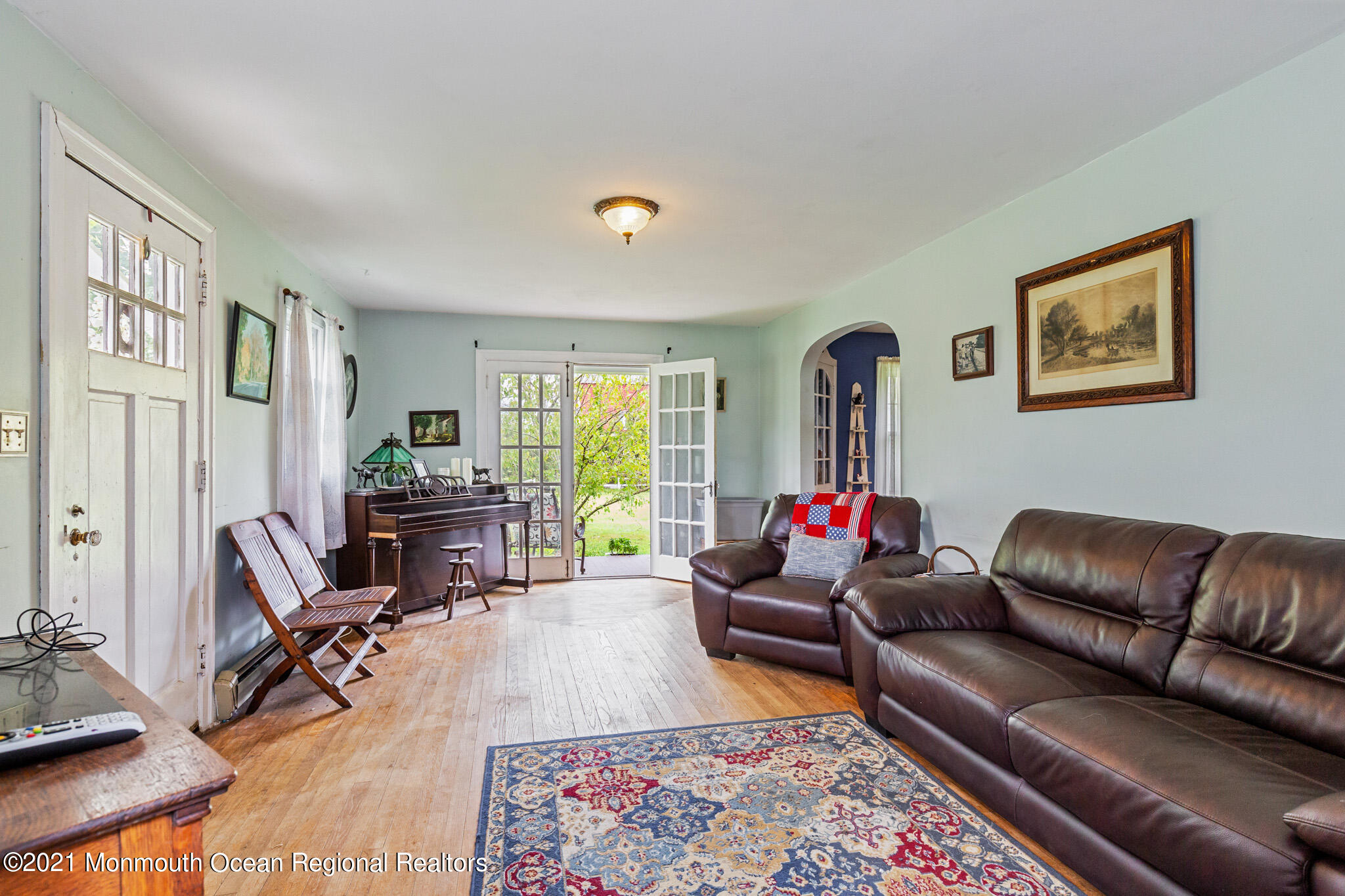 16 Province Line Road New Egypt, NJ 08533 - Photo 5 of 19 a living room with furniture and a wooden floor