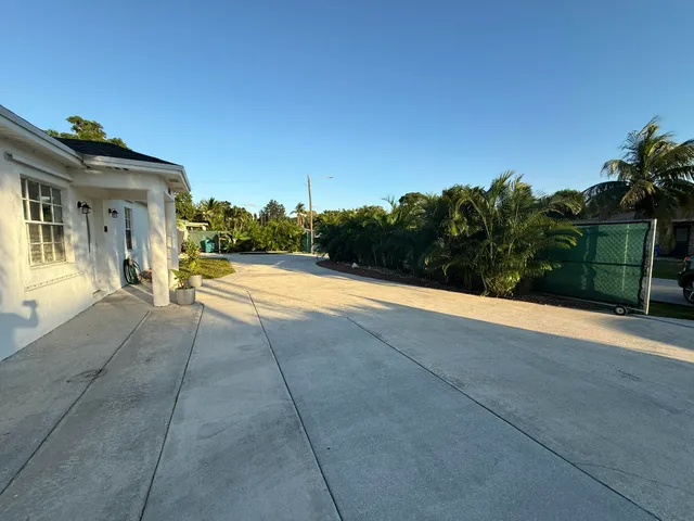 a view of a house with a patio