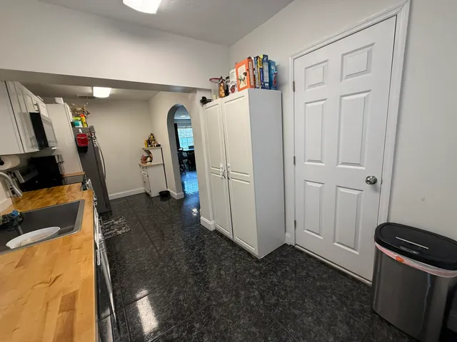 a view of storage and utility room