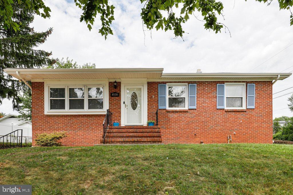 8538 Brest Road Randallstown, MD 21133 - Photo 1 of 47 front view of house with a yard
