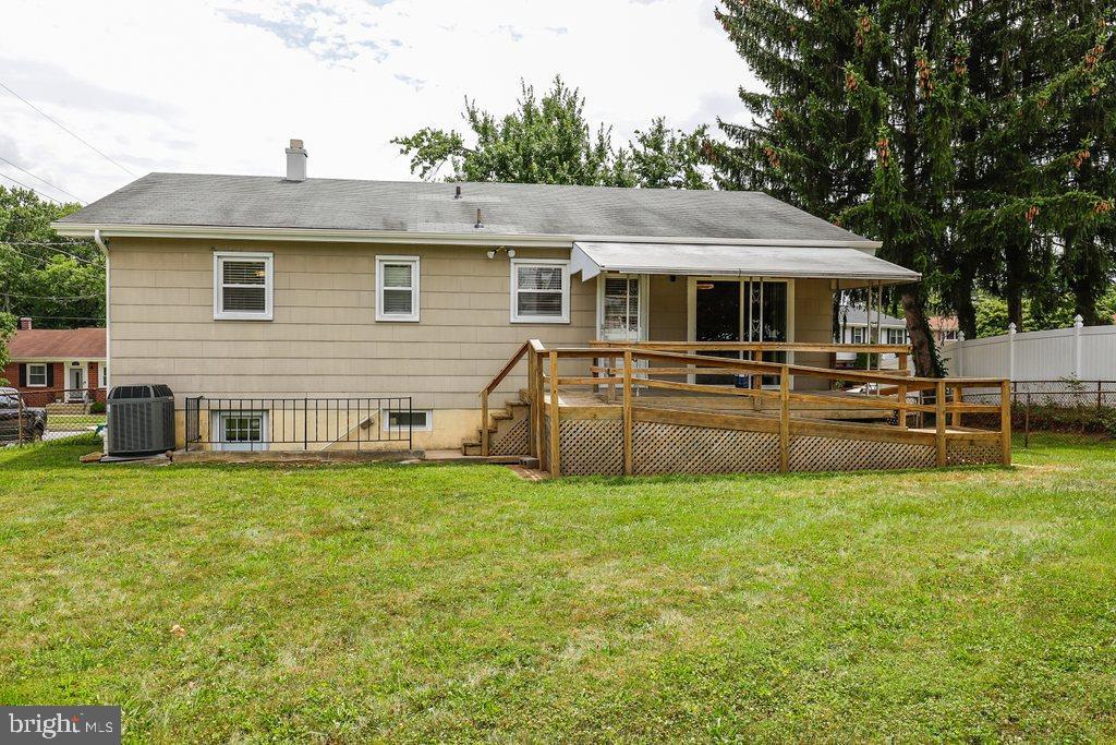 8538 Brest Road Randallstown, MD 21133 - Photo 43 of 47 a view of a house with a backyard