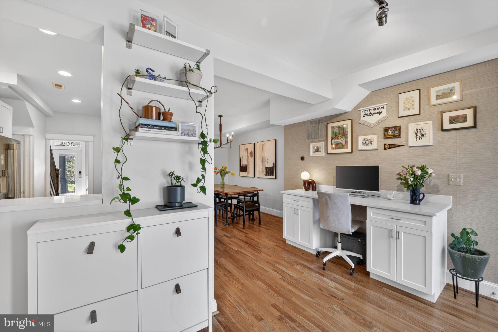 309 Webster Street Northwest Washington, DC 20011 - Photo 19 of 49 Bright and inviting open workspace.