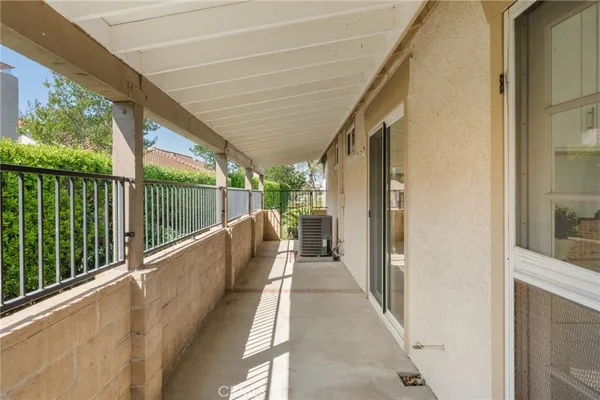 a view of balcony