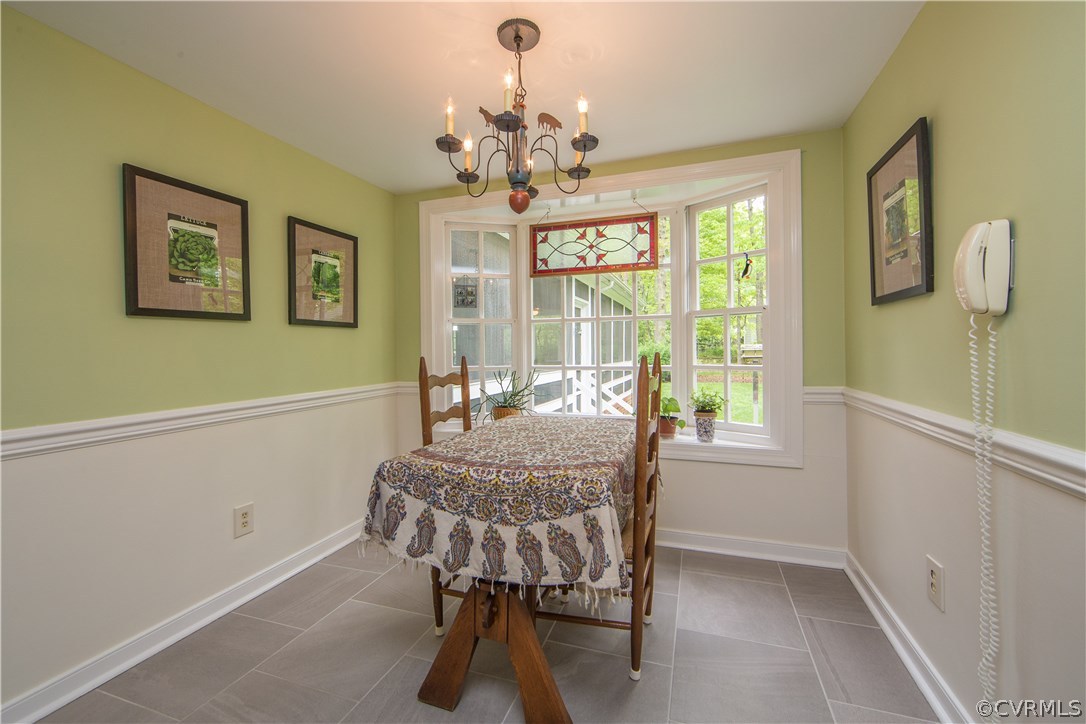 2701 East Brigstock Road Midlothian, VA 23113 - Photo 17 of 50 a dining room with furniture and window