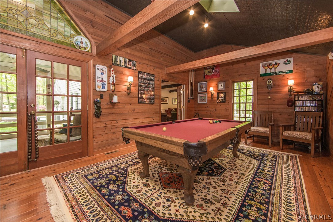 2701 East Brigstock Road Midlothian, VA 23113 - Photo 21 of 50 a room with pool table and wooden floor