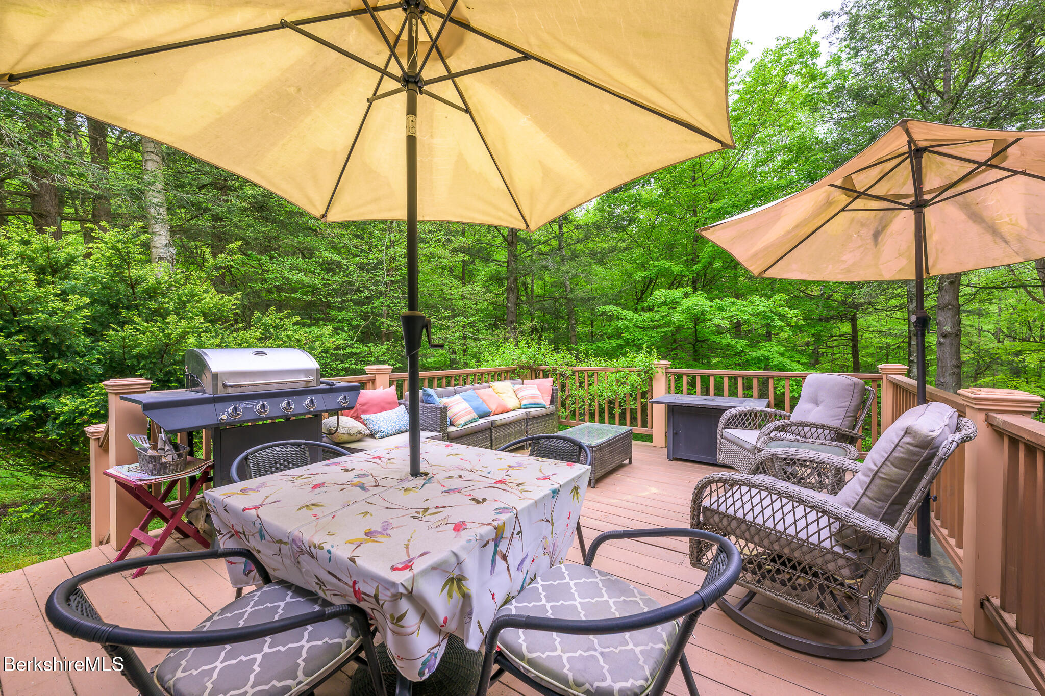 29 Osceola Notch Road Richmond, MA 01254 - Photo 24 of 32 a patio with a yard table and chairs