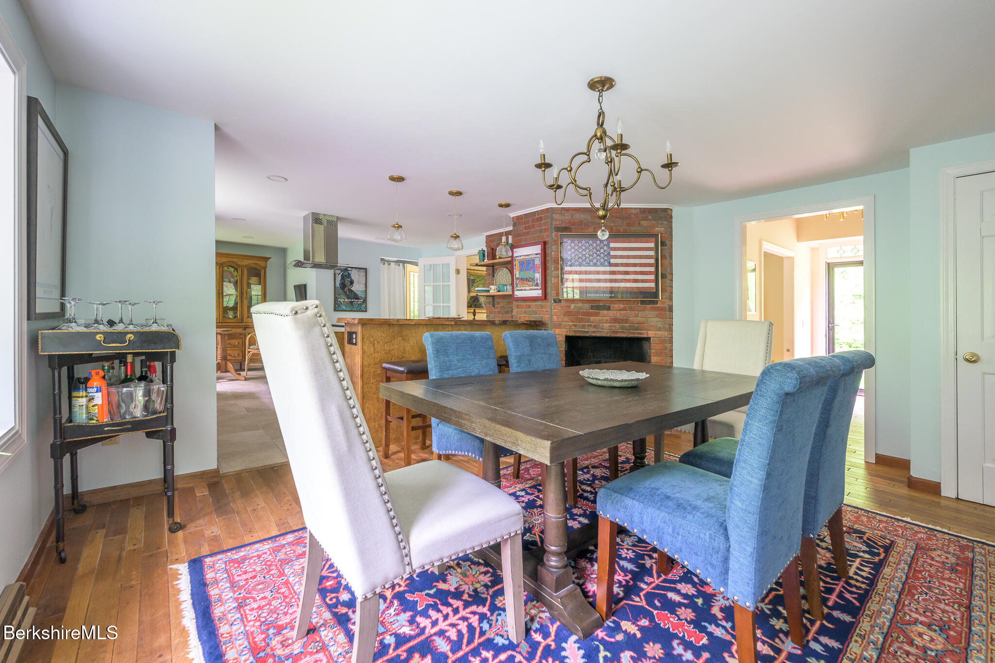 29 Osceola Notch Road Richmond, MA 01254 - Photo 8 of 32 a view of a dining room with furniture