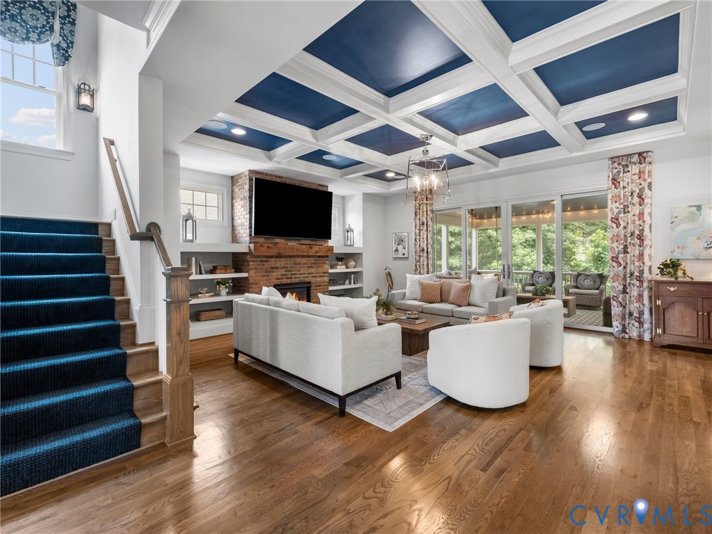 1931 Muswell Court Midlothian, VA 23112 - Photo 24 of 50 a living room with furniture and a flat screen tv