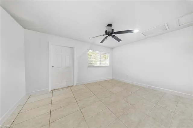 a backyard of a house